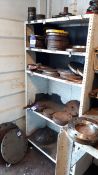 Large Quantity of Flanges & Plates to Shelving & B