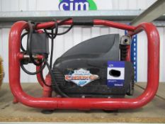 Clarke Clamp Air Compressor, Please Note this lot is located at Eddisons, The Auction Centre, Dunlop