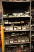 Contents to Steel bolted shelving including galvan