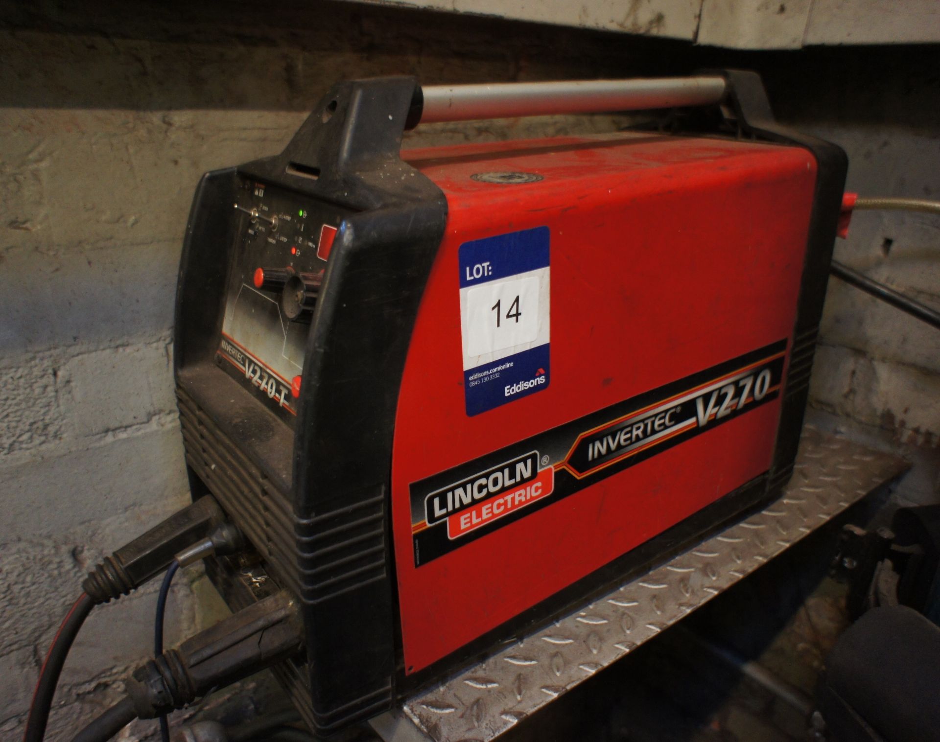 Lincoln V270 Invertec Stick / Tig Welding Set, 415