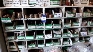 Quantity of Various Copper & Brass Pipe Fittings