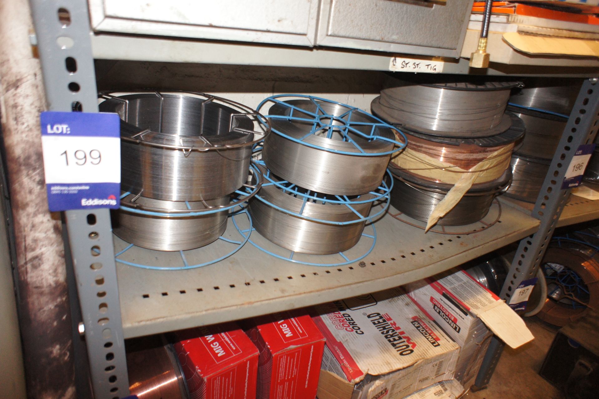 7 Various Reels of Welding Wire - Image 2 of 2