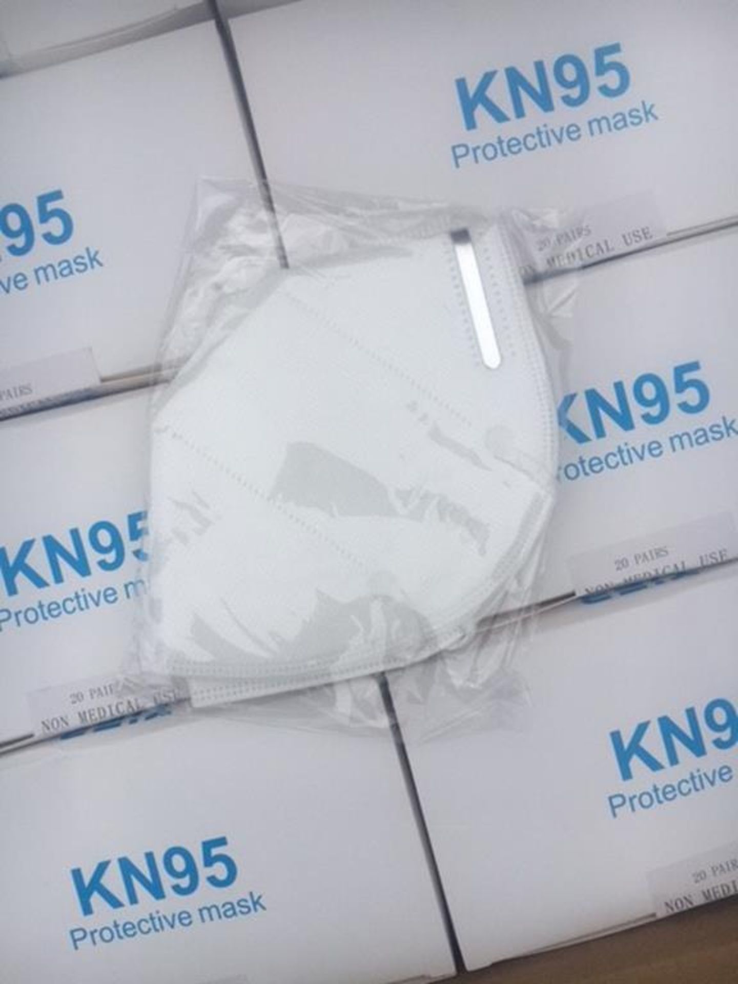 3600 Type KN95 Disposable Face Masks - Image 2 of 11