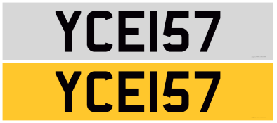 Registration Number YCE 157, to be assigned before 10.09.2030, V778  Remember that a Transfer Fee