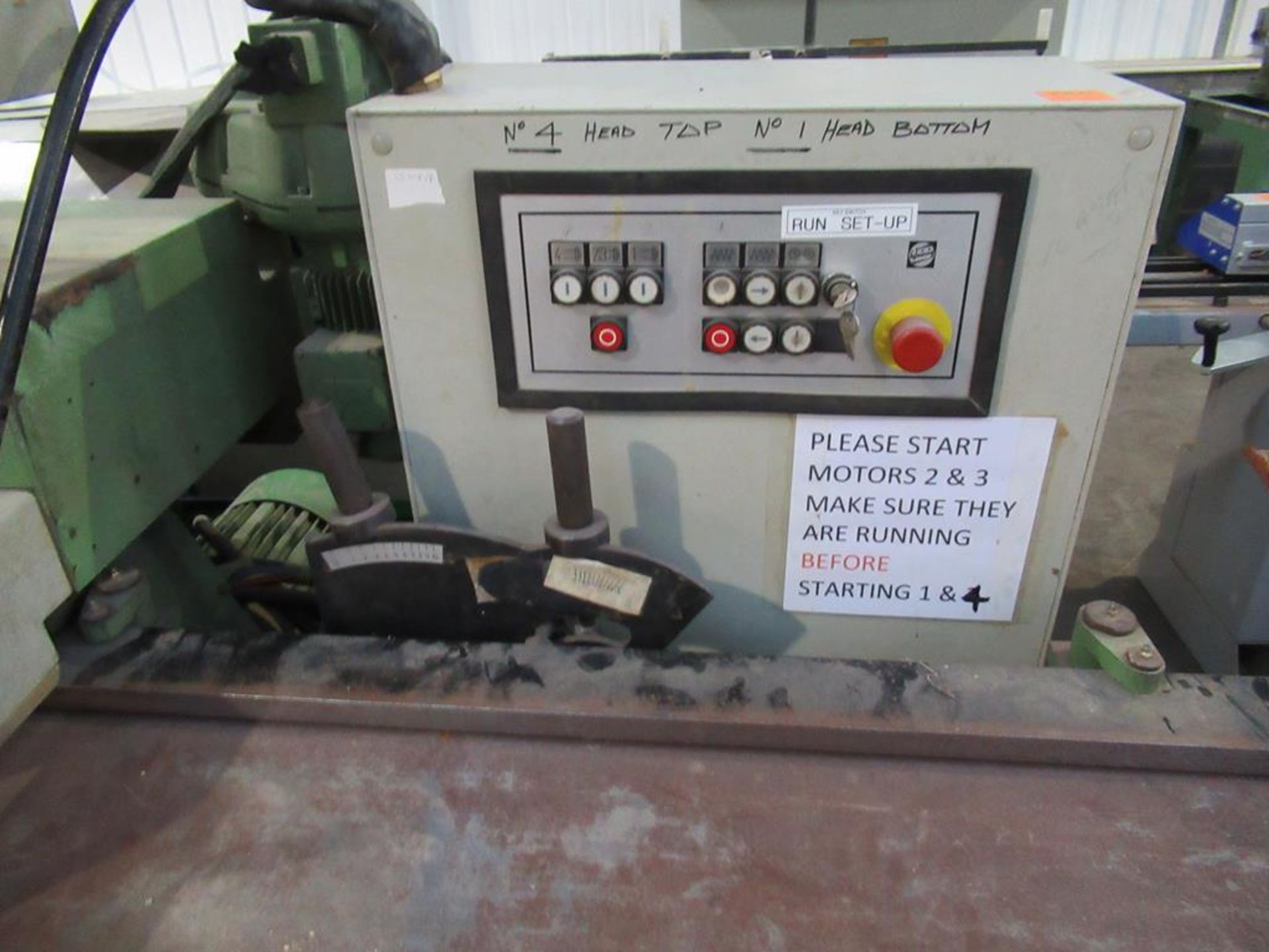 Weinig P22N 4 Side Planer and Moulder - Image 7 of 11