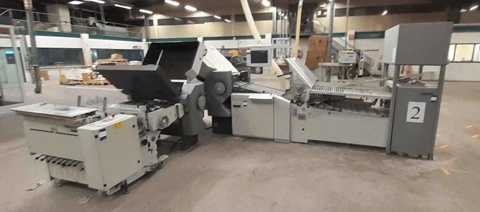 Heidelberg Stahl continuous feed Folding Line (2007) comprising; RFH-66 combination folding unit,