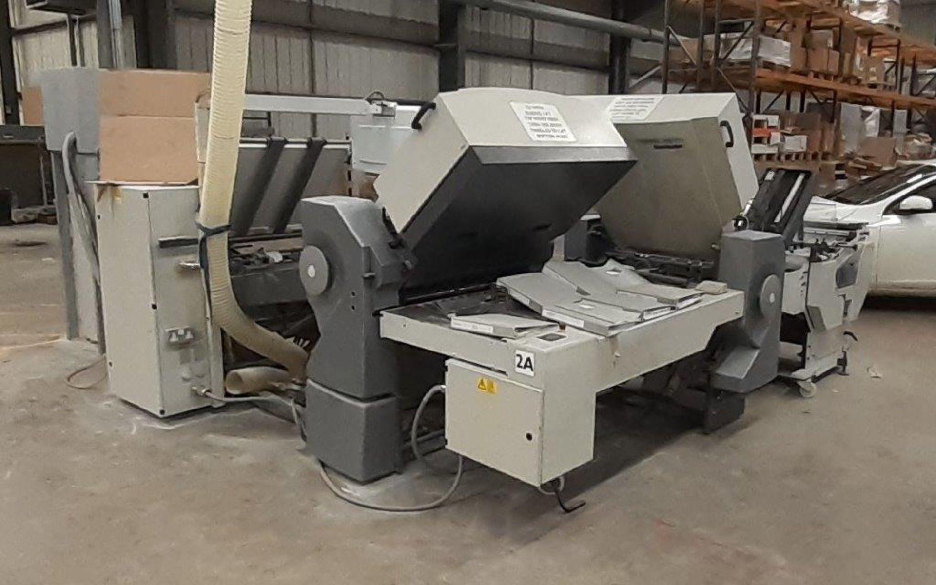 Heidelberg Stahl continuous feed Folding Line (2007) comprising; RFH-66 combination folding unit, - Image 2 of 4