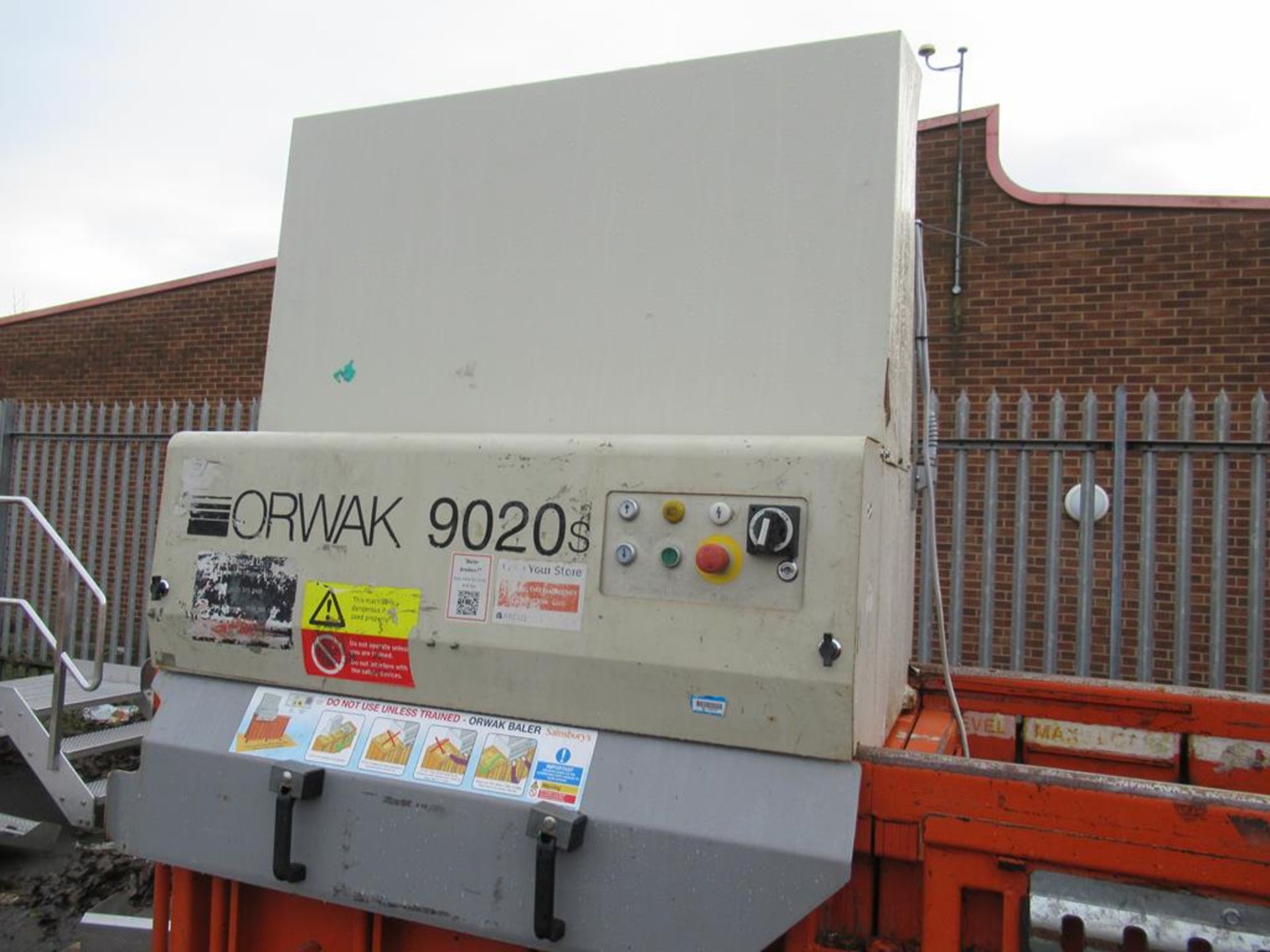 Orwak 9020s Triple Baler Compactor - Image 5 of 10