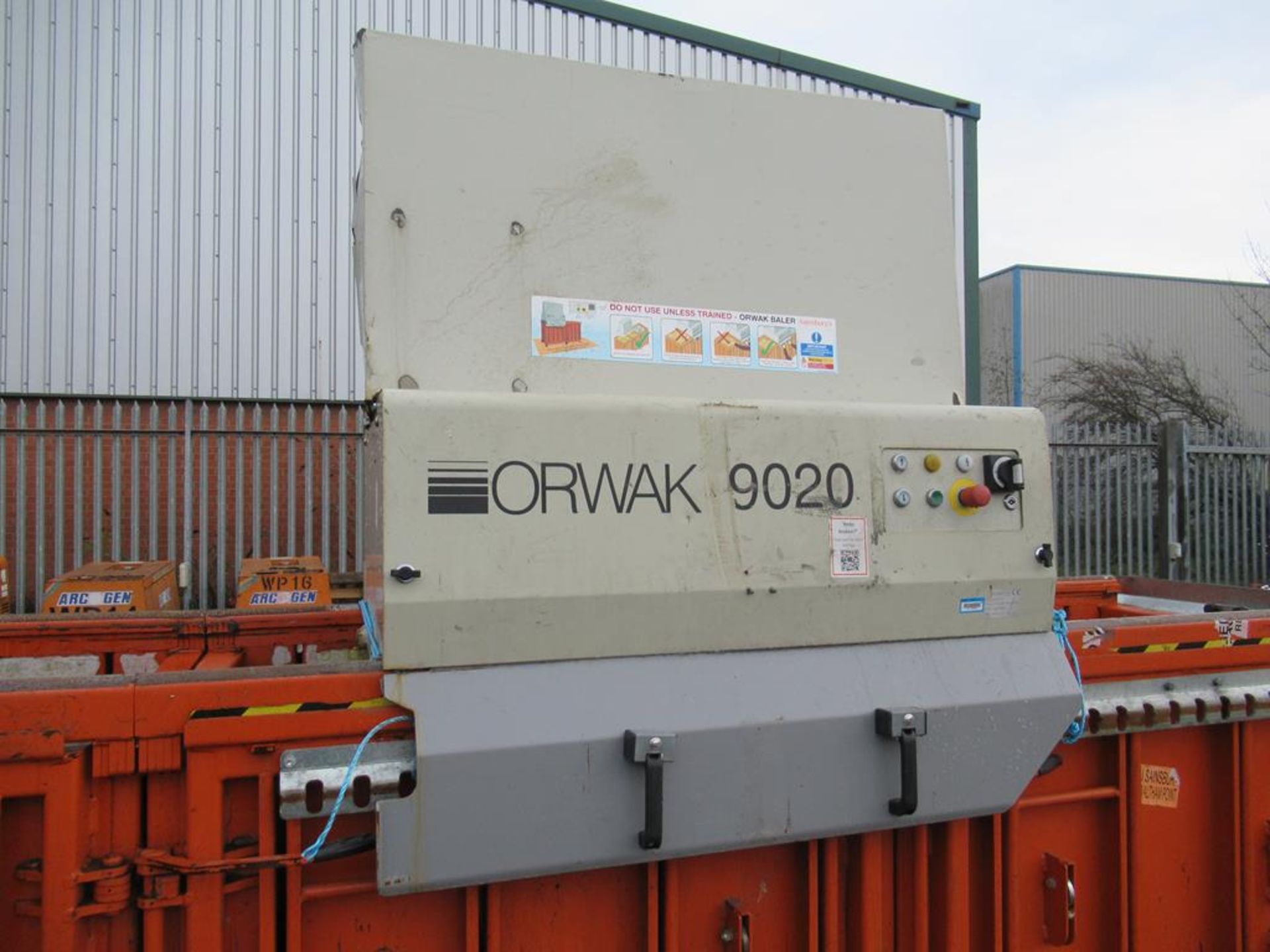 Orwak 9020s Triple Baler Compactor - Image 5 of 10