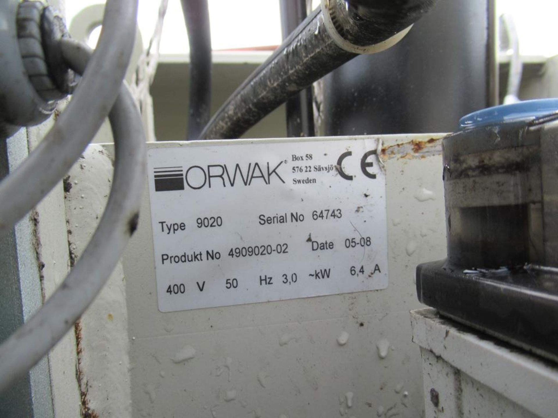 Orwak 9020s Double Baler Compactor - Image 7 of 9