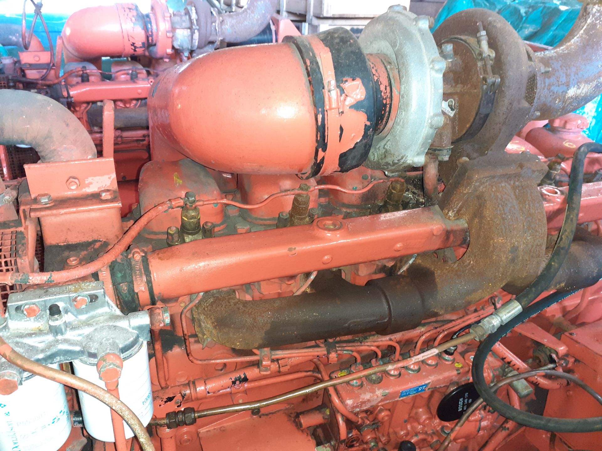 Skid Mounted 6 cylinder Volvo Penta Turbo Diesel Engine with Axflow Fire Pump - Image 6 of 10