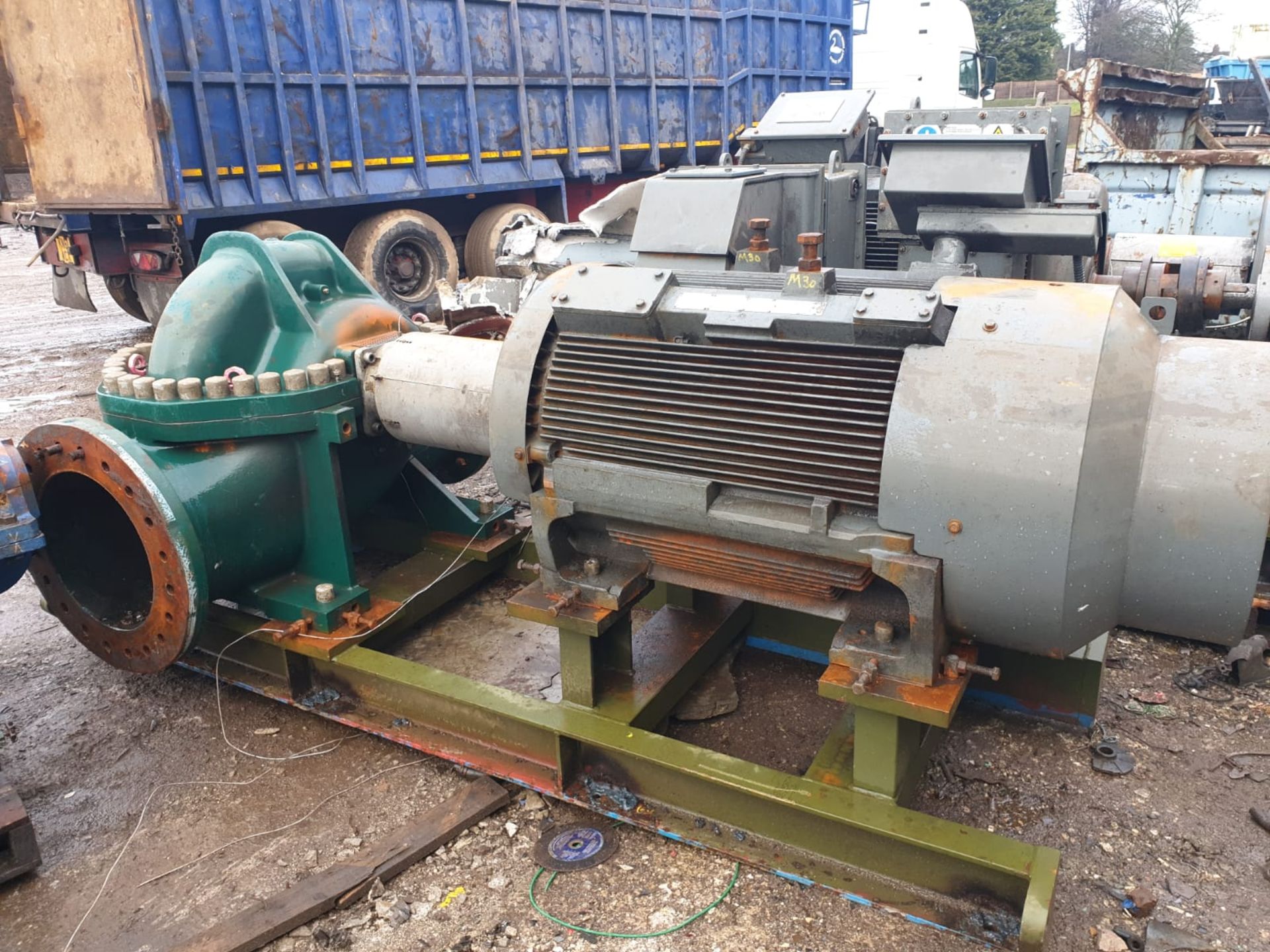 A 2008 skid mounted Weir Pumps Type SDL 300/450B water pump