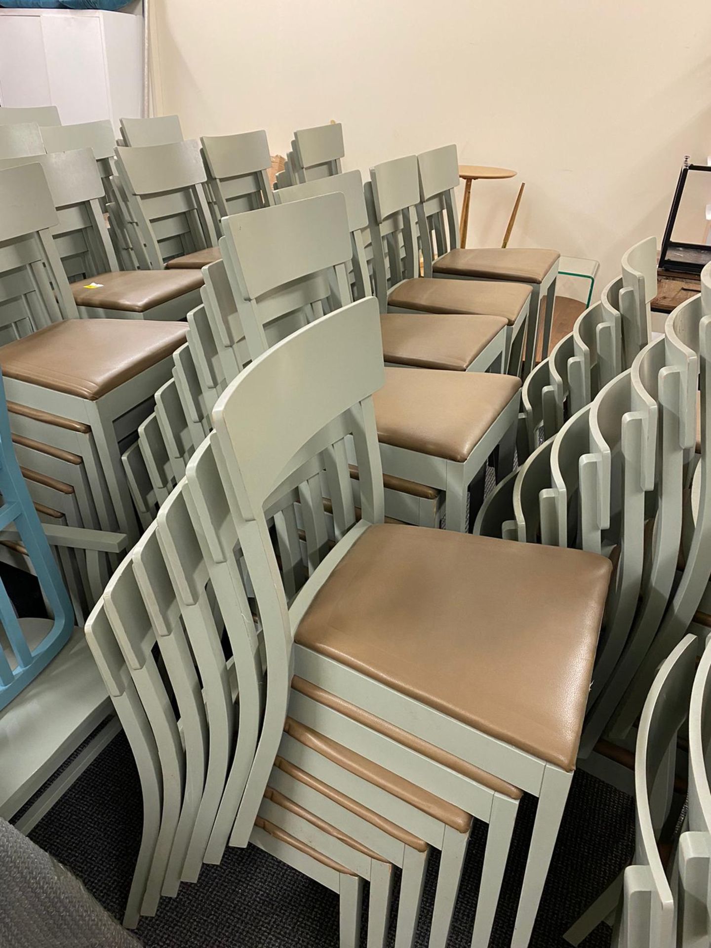 6 x Stackable Bergamo Restaurant Chairs - Image 3 of 4