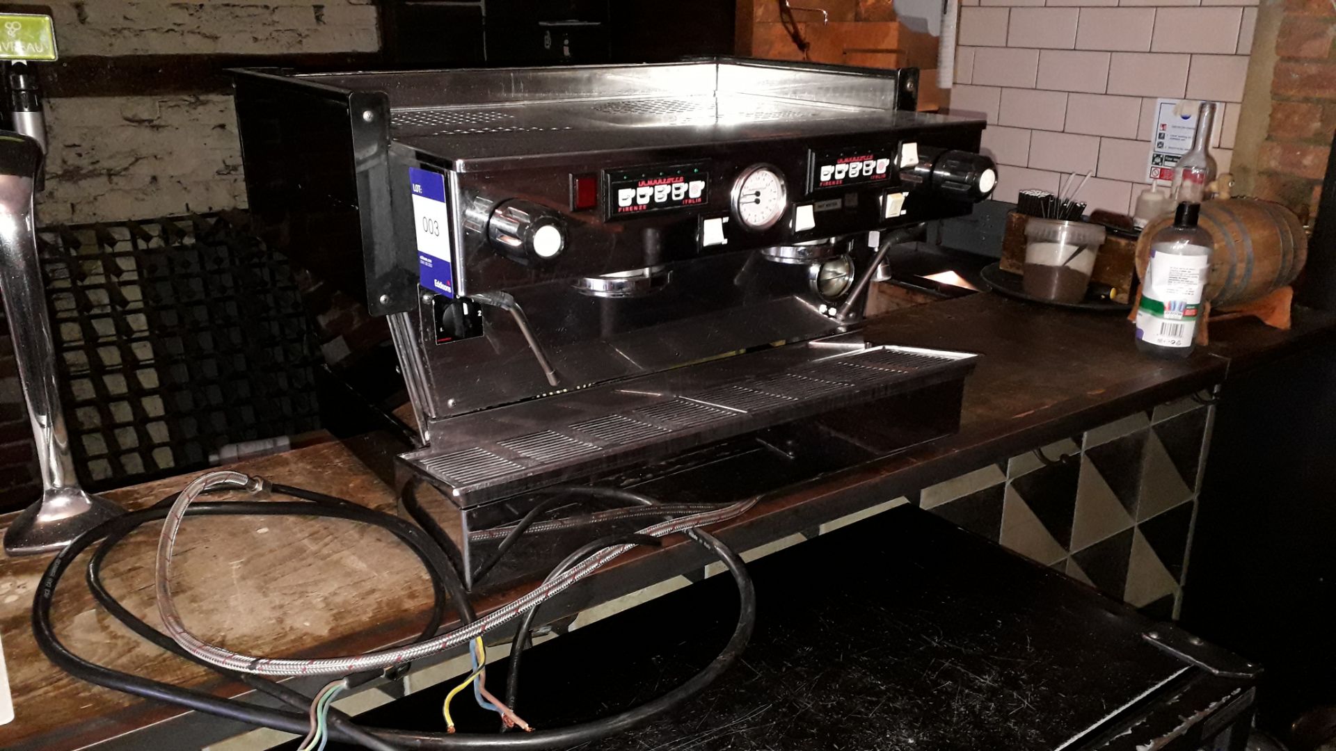 La Marzocco 2 Group Espresso Machine (2013) – Requires new plug