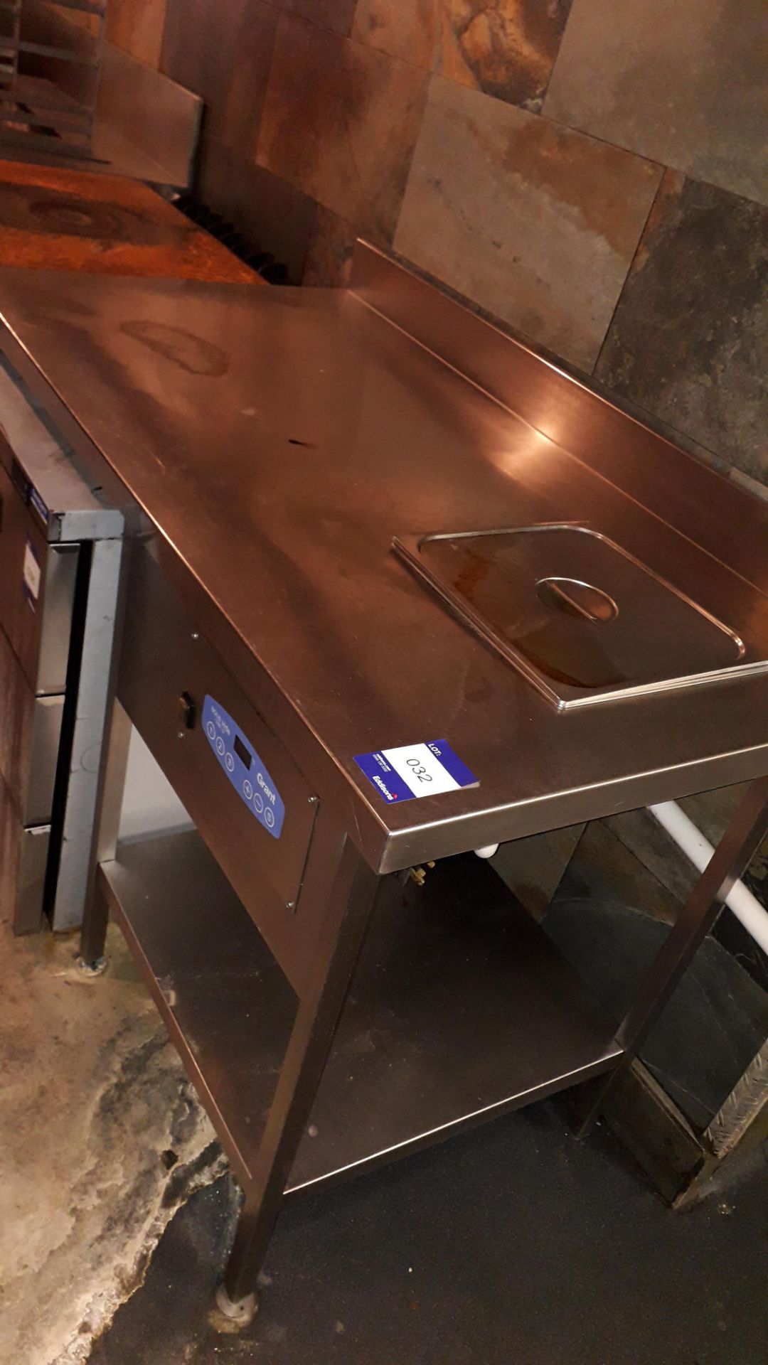 Stainless Steel Food Prep Table 1400mm fitted Grant SVE12 Sous Vide Professional Water Bath Cooker - Image 2 of 4