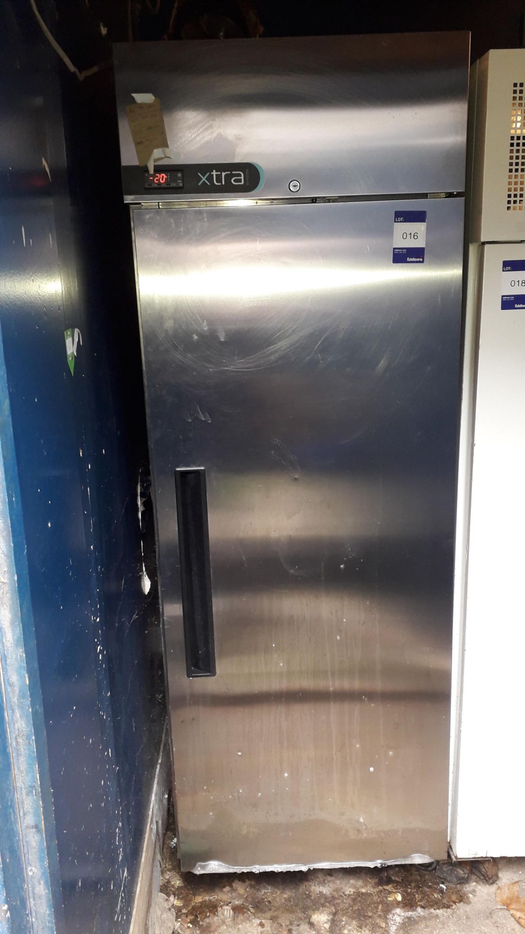 Foster XR600L Stainless Steel Single Door Cabinet Freezer (2018) Serial Number E5510516 Approx. 2000