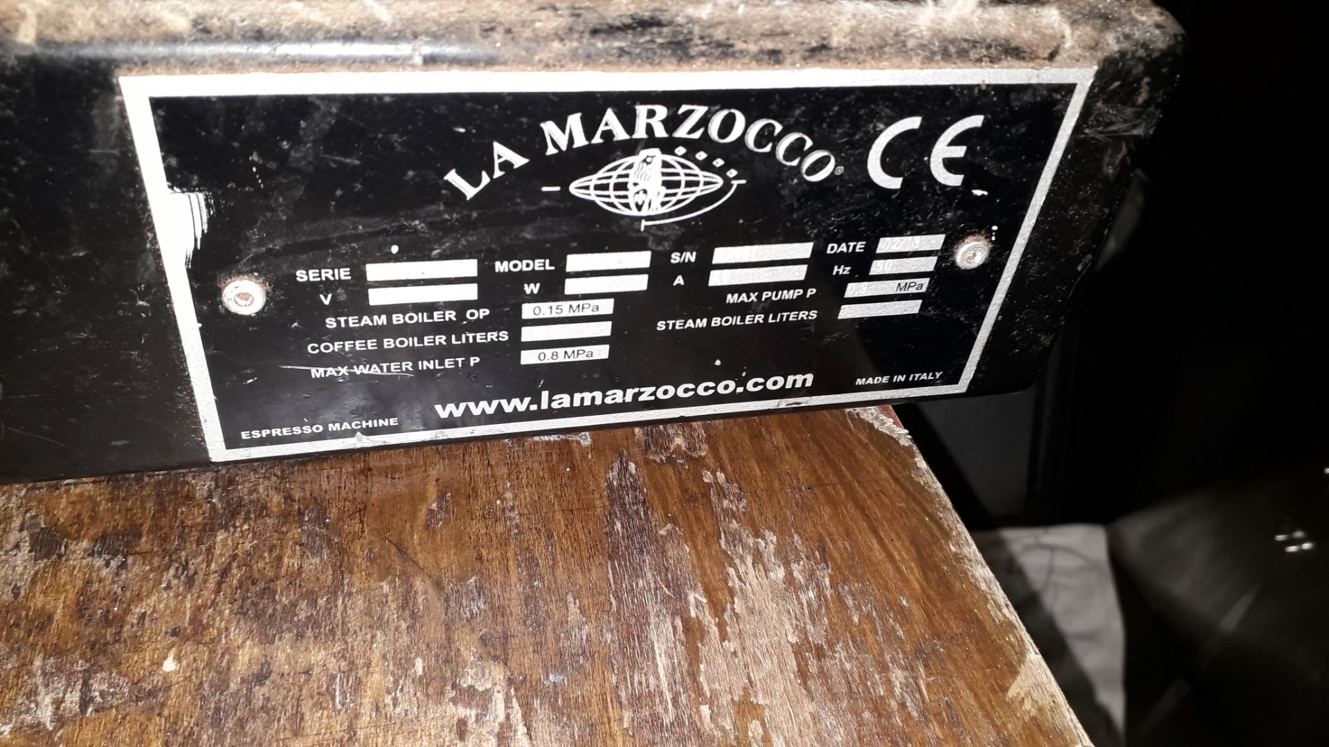 La Marzocco 2 Group Espresso Machine (2013) – Requires new plug - Image 4 of 4