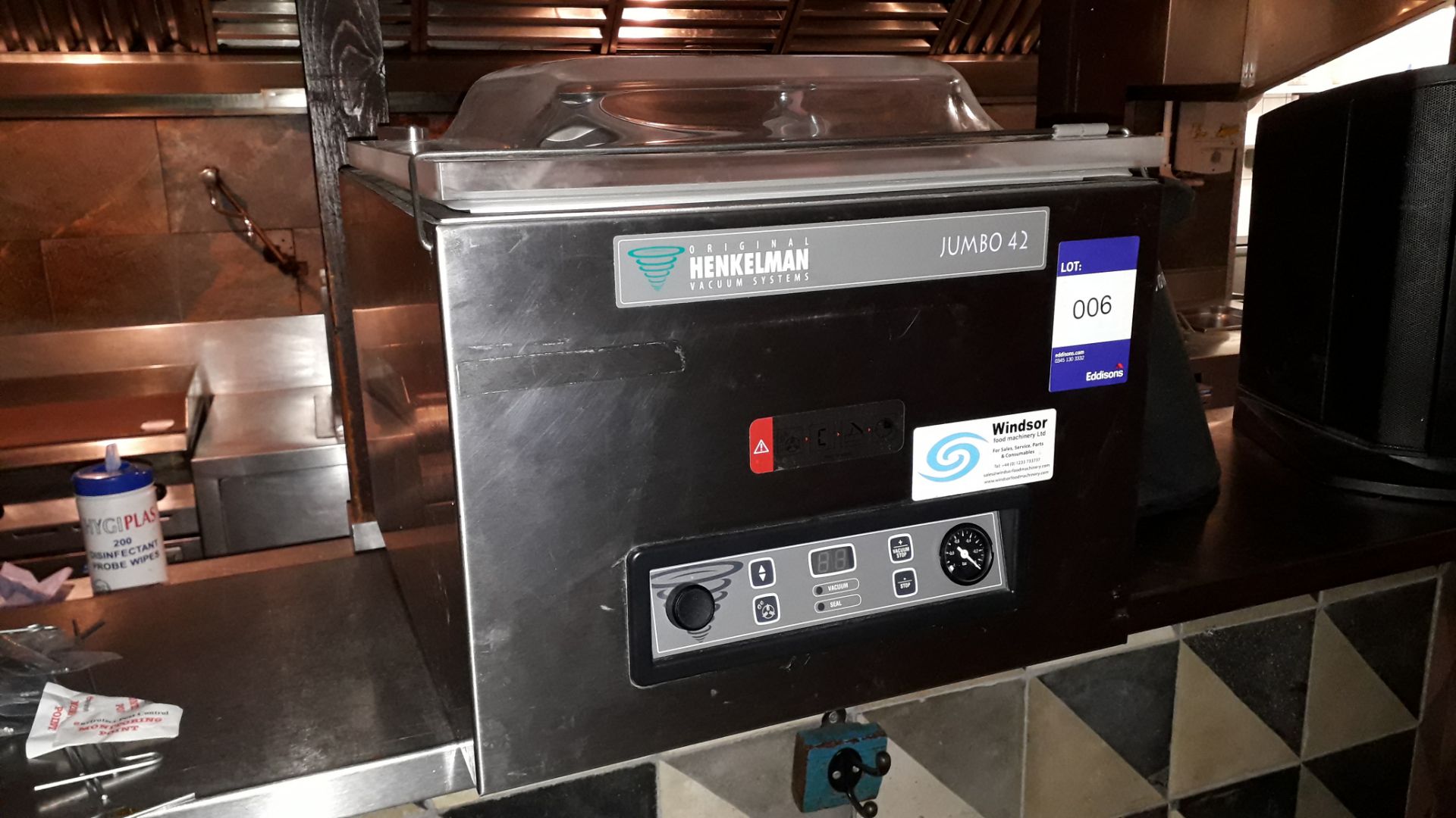 Henkelman Jumbo 42 Vacuum Pack Machine (2019) Serial Number HOJ30191781