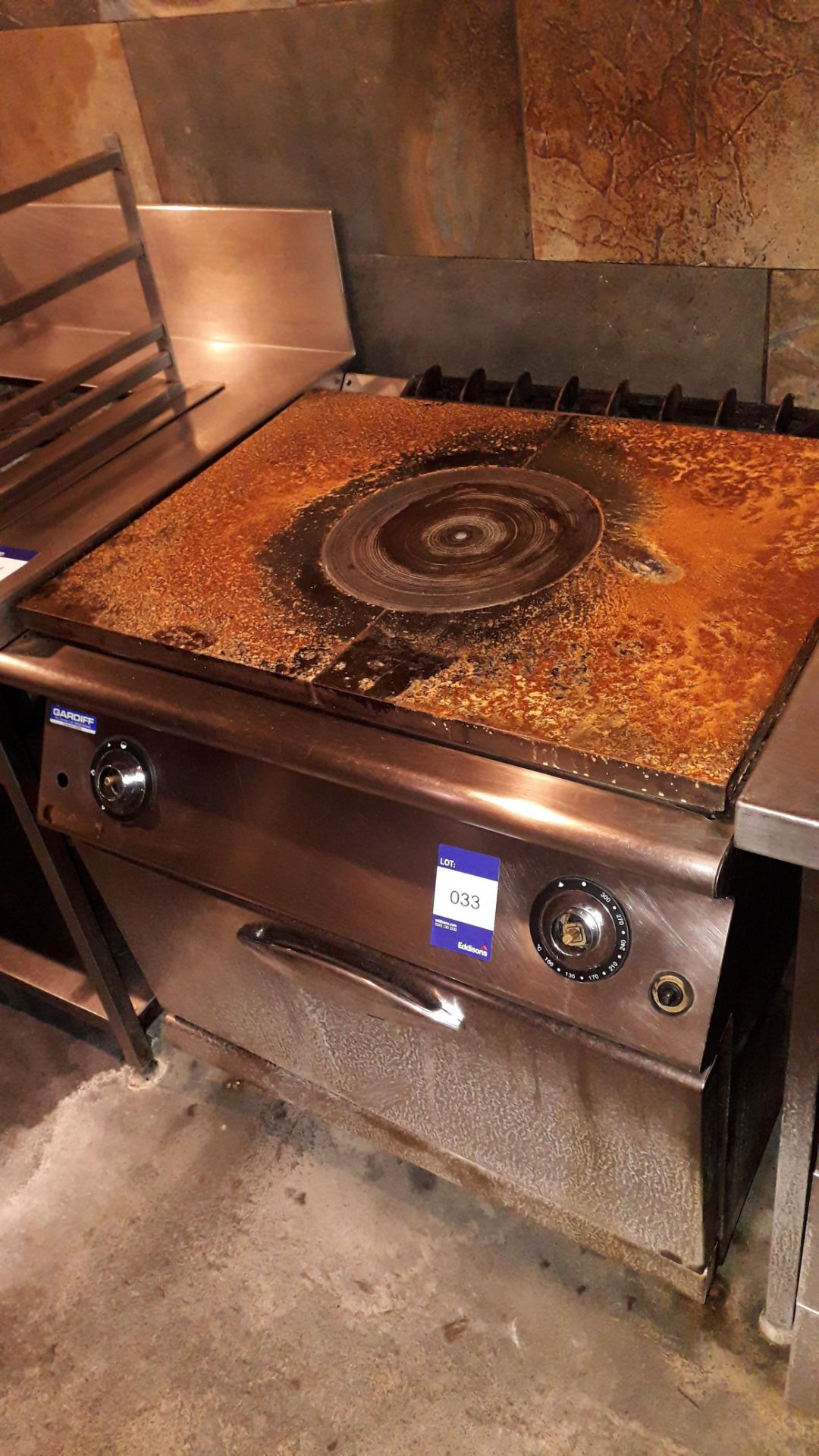 Stainless Steel Solid Plate Gas Fired Range Oven (Disconnection required by qualified tradesperson)