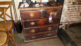Edwardian Chest on Drawers Approx. 900x900x500