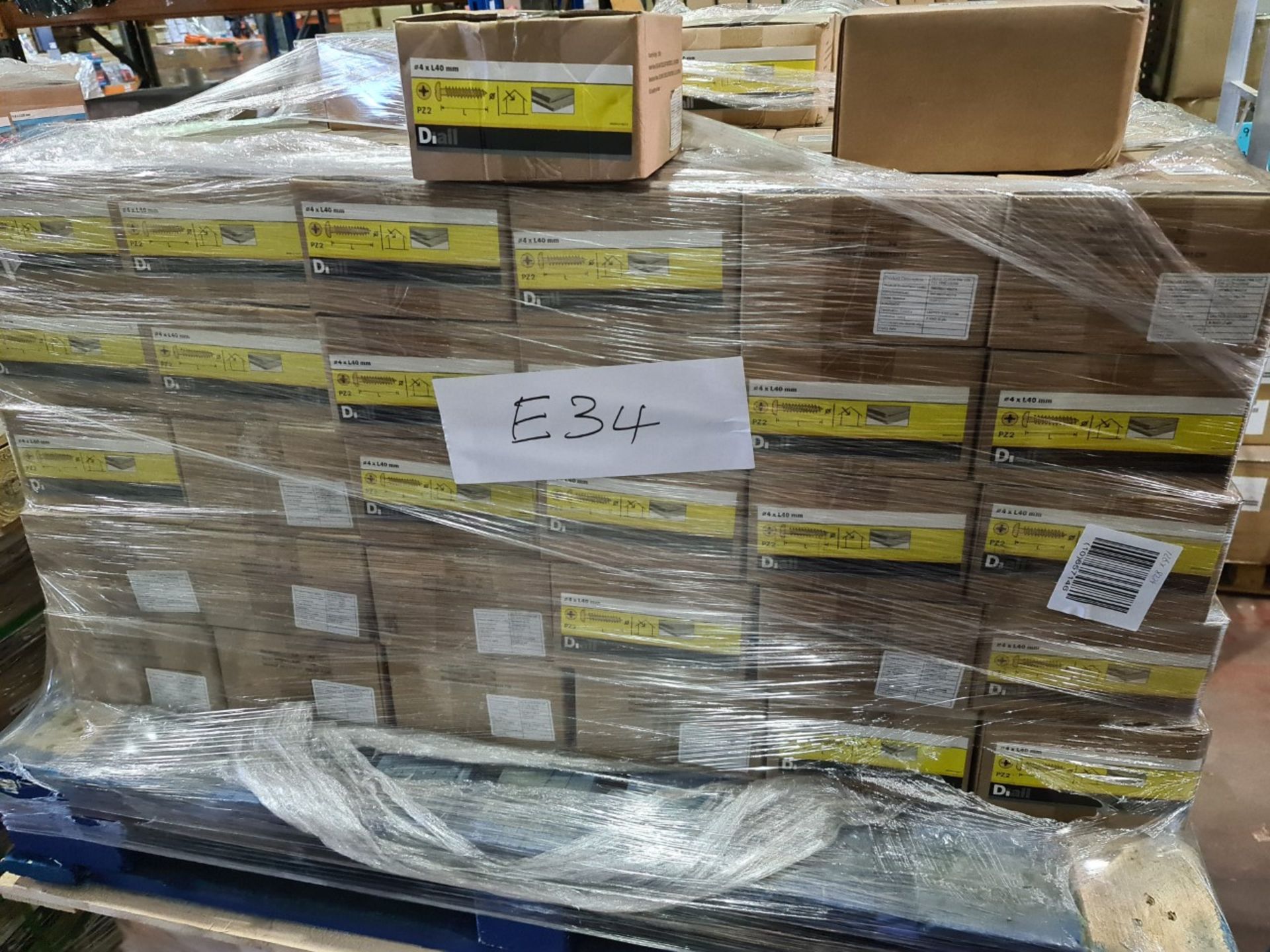 (E34) PALLET TO CONTAIN 130 x NEW 4KG BOXES OF 4x4 - Image 3 of 3