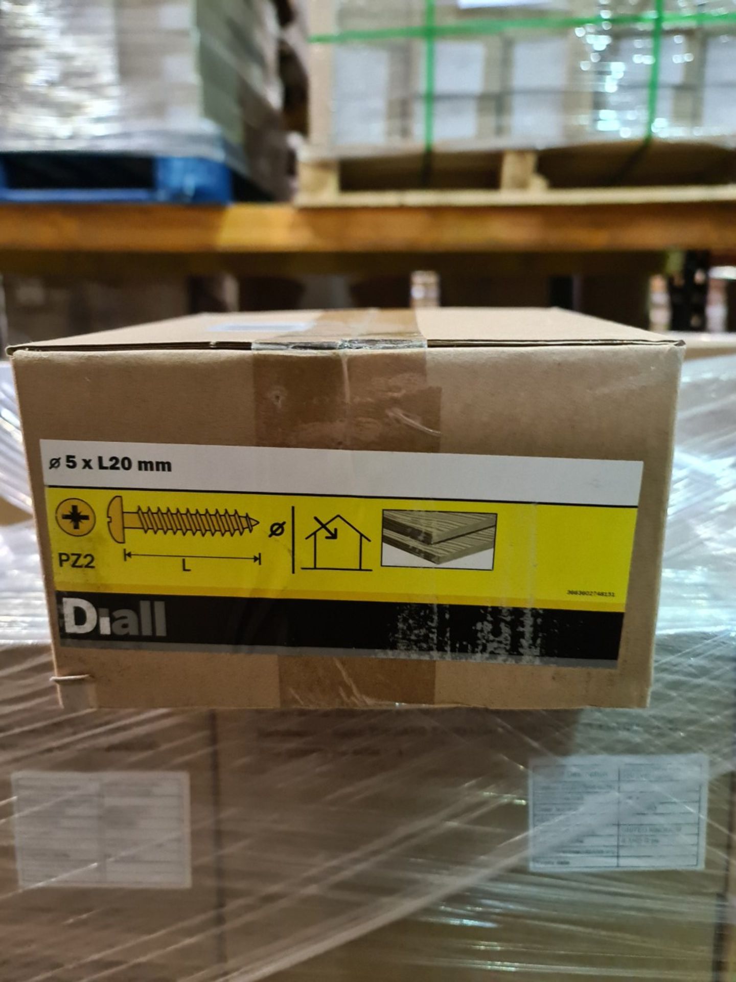 (E86) PALLET TO CONTAIN 125 x NEW 4KG BOXES OF 5x2