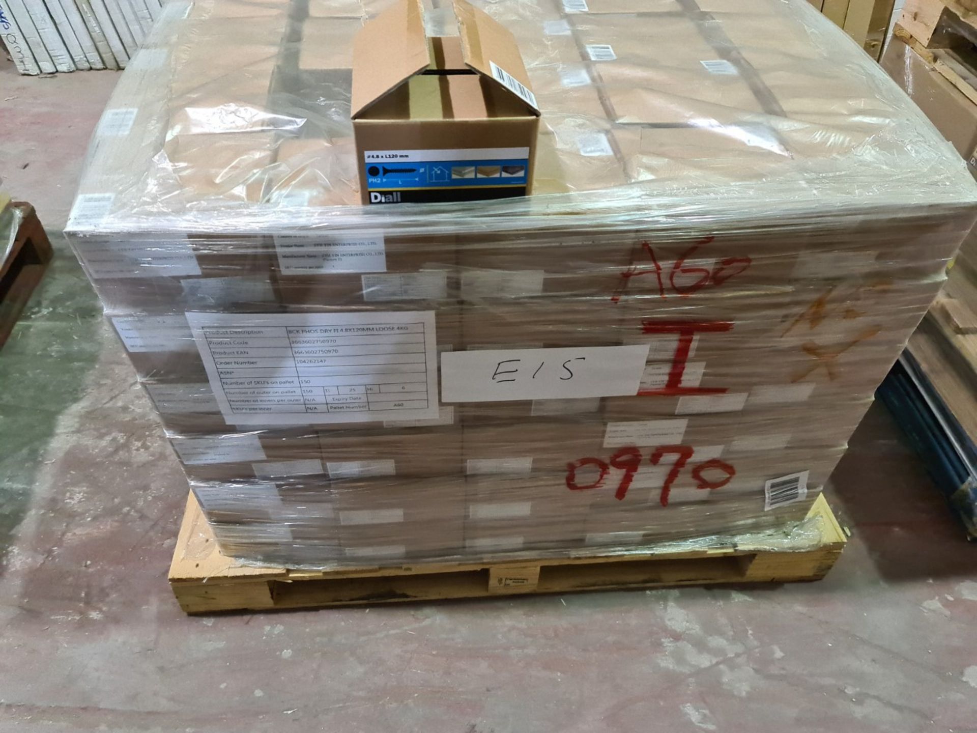 (E15) PALLET TO CONTAIN 150 x NEW 4KG BOXES OF 4.8 - Image 2 of 3