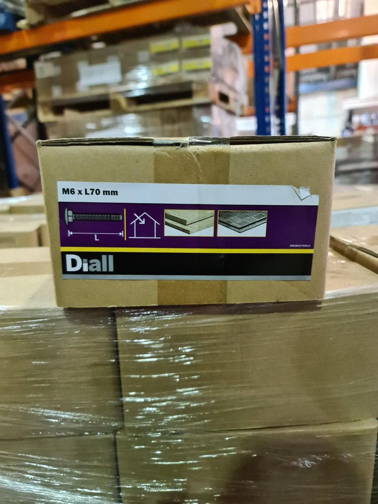 (E47) PALLET TO CONTAIN 115 x NEW 4KG BOXES OF M6x