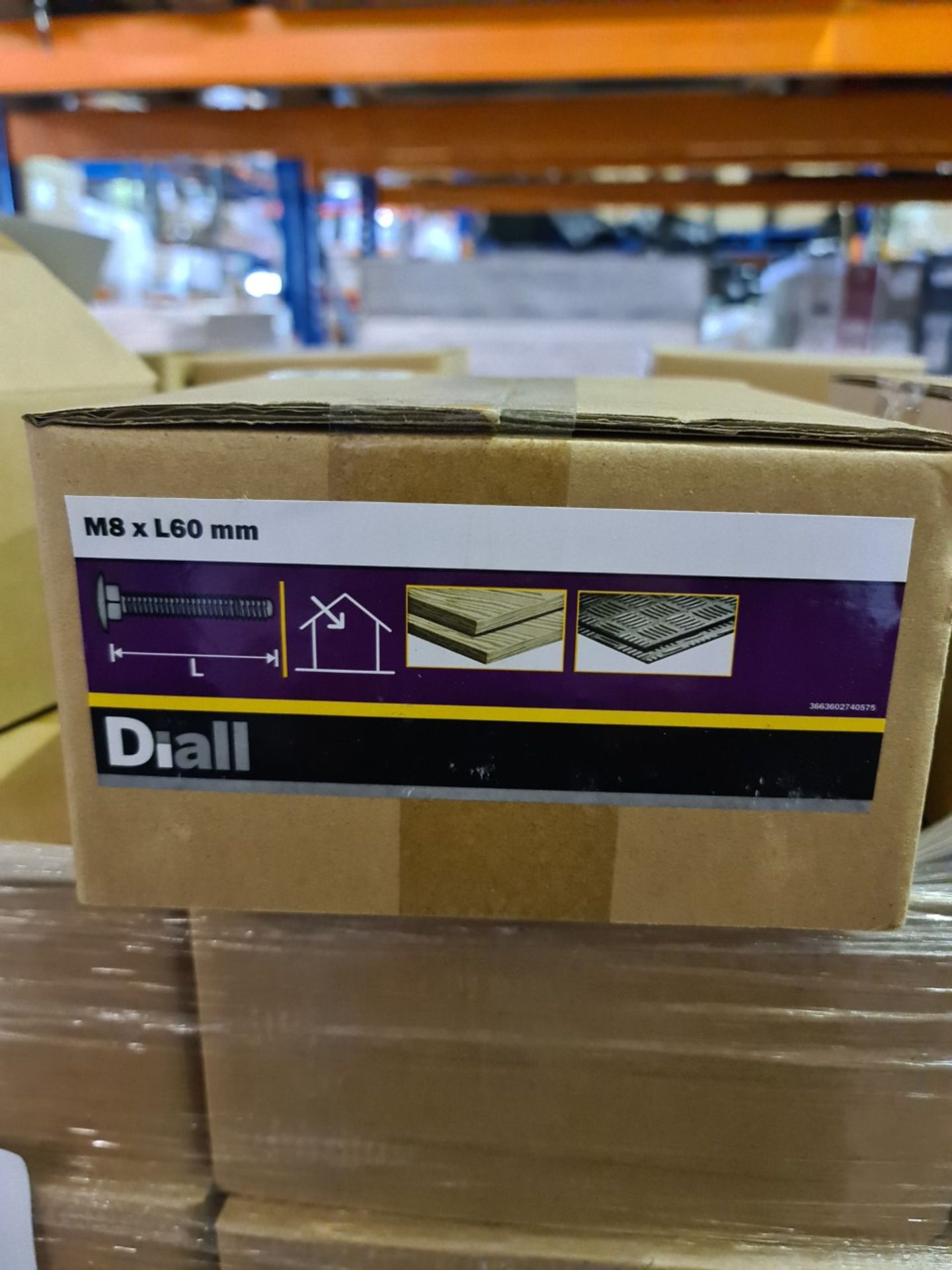 (E7) PALLET TO CONTAIN 133 x NEW 4KG BOXES OF M8x6 - Image 2 of 2