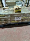 (E114) PALLET TO CONTAIN 64 x NEW 4KG BOXES OF 4x16MM PZD LOOSE WOOD SCREWS. RRP £23.75 PER BOX