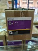 (E80) PALLET TO CONTAIN 196 x NEW 4KG BOXES OF 3MM