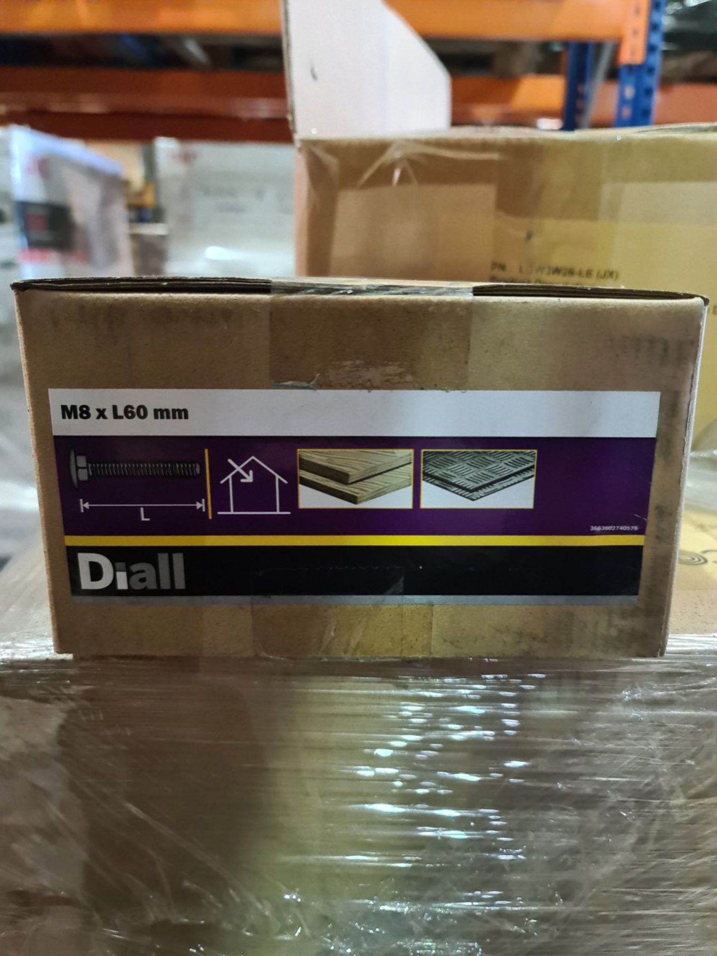 (E37) PALLET TO CONTAIN 200 x NEW 4KG BOXES OF M8x - Image 2 of 3