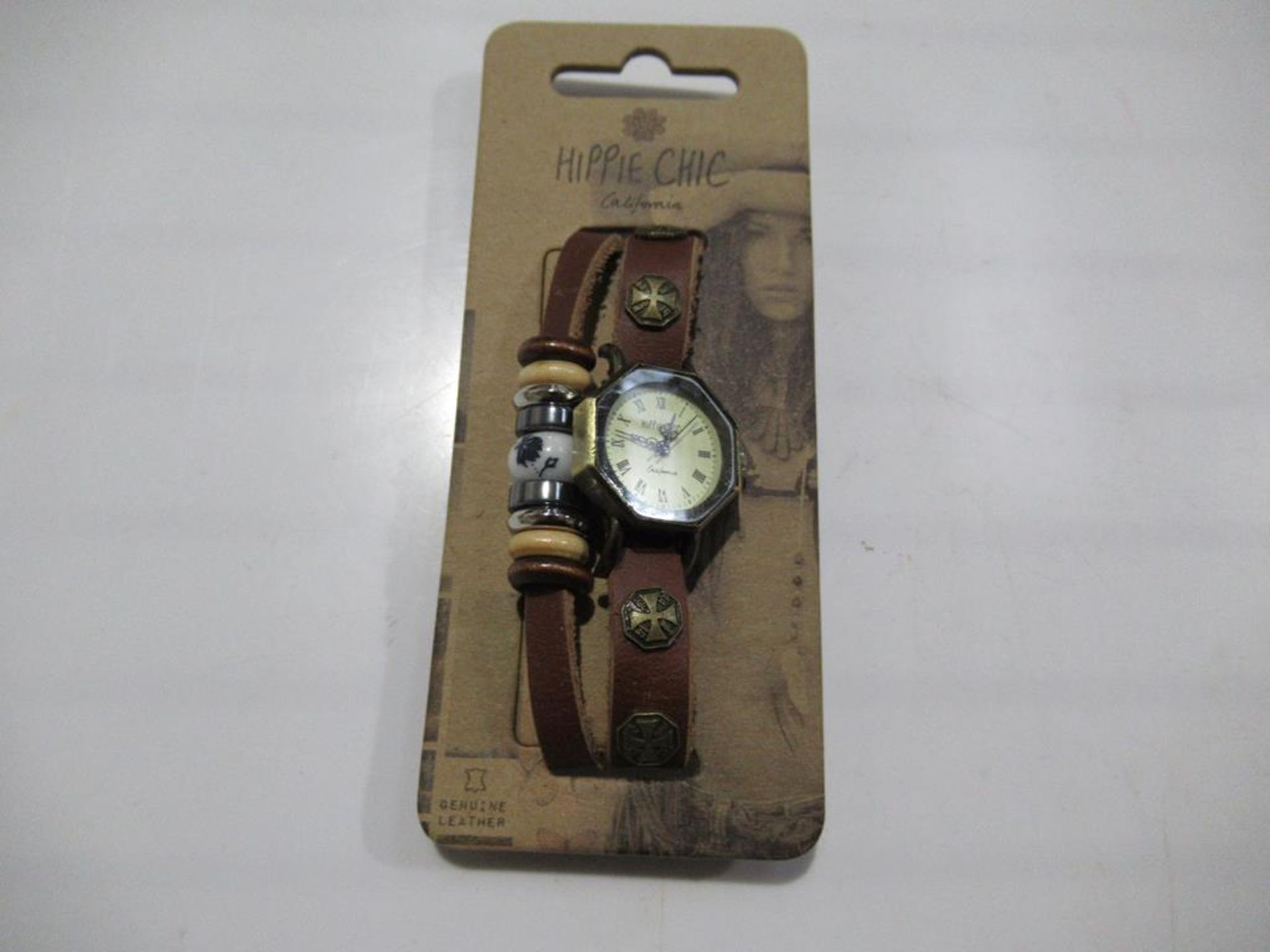 A box of Hippie Chic 'Indie Watch Tan' watches - Image 2 of 3