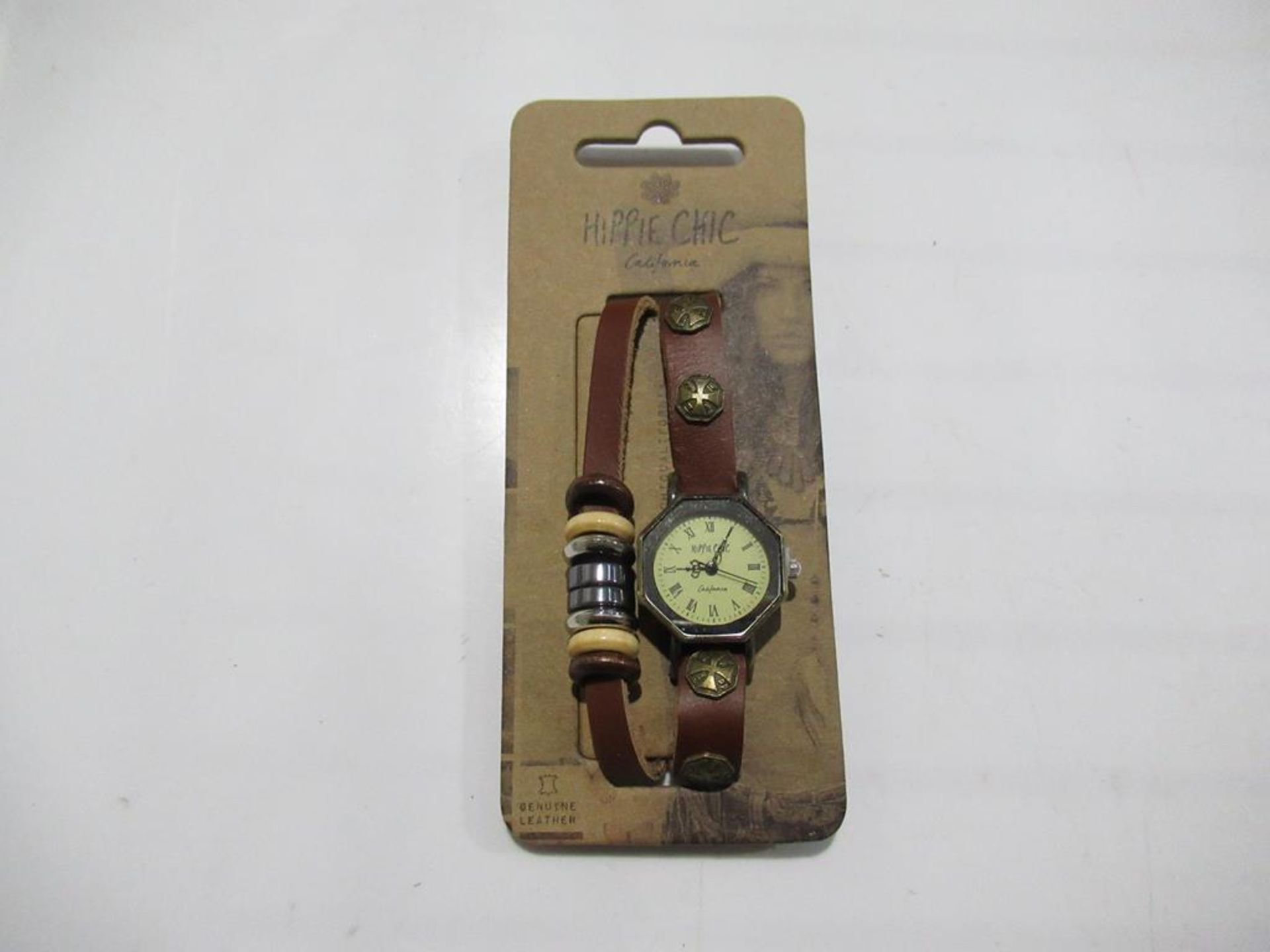 A box of Hippie Chic 'Indie' watches- unopened (200) total approx RP £1400