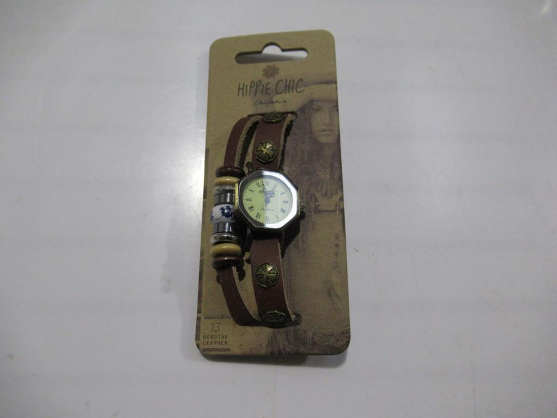 A box of Hippie Chic 'Indie Watch Tan' watches - Image 2 of 3