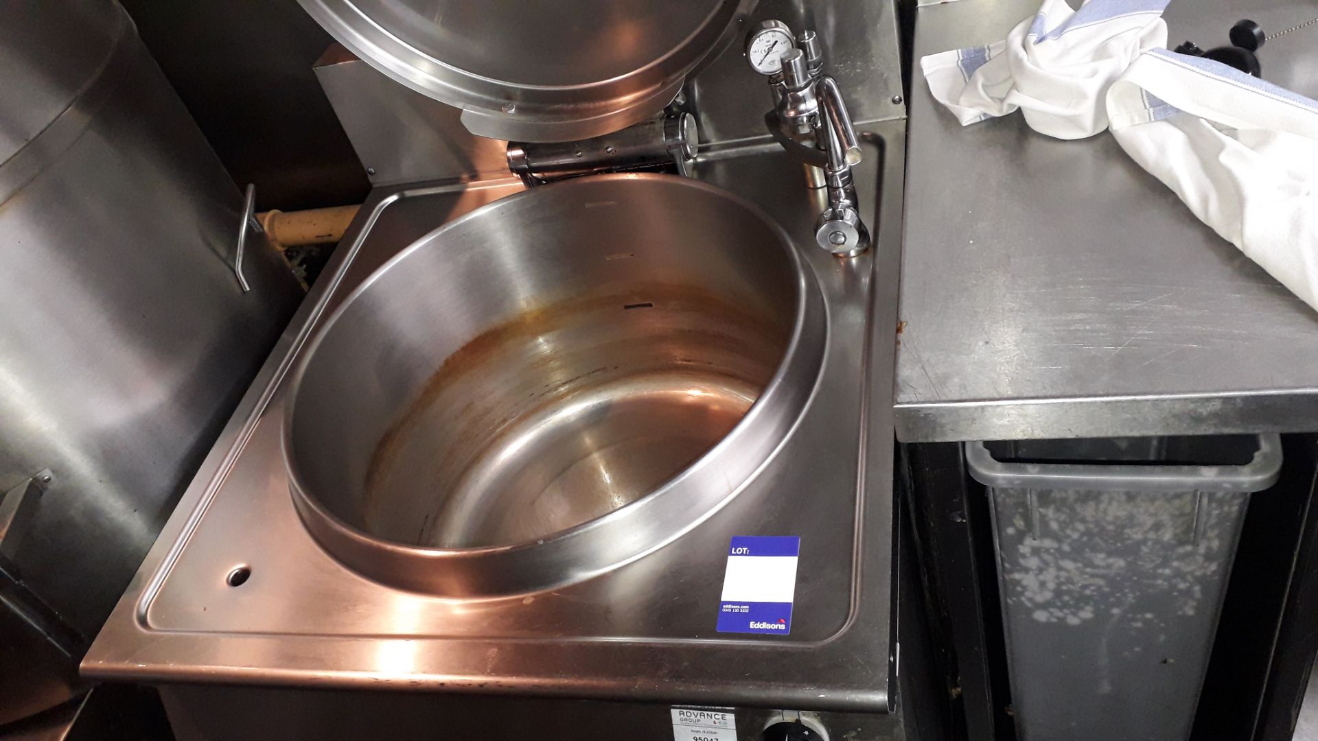 Falcon Stainless Steel Commercial Boiling Pan Gas - Image 3 of 4