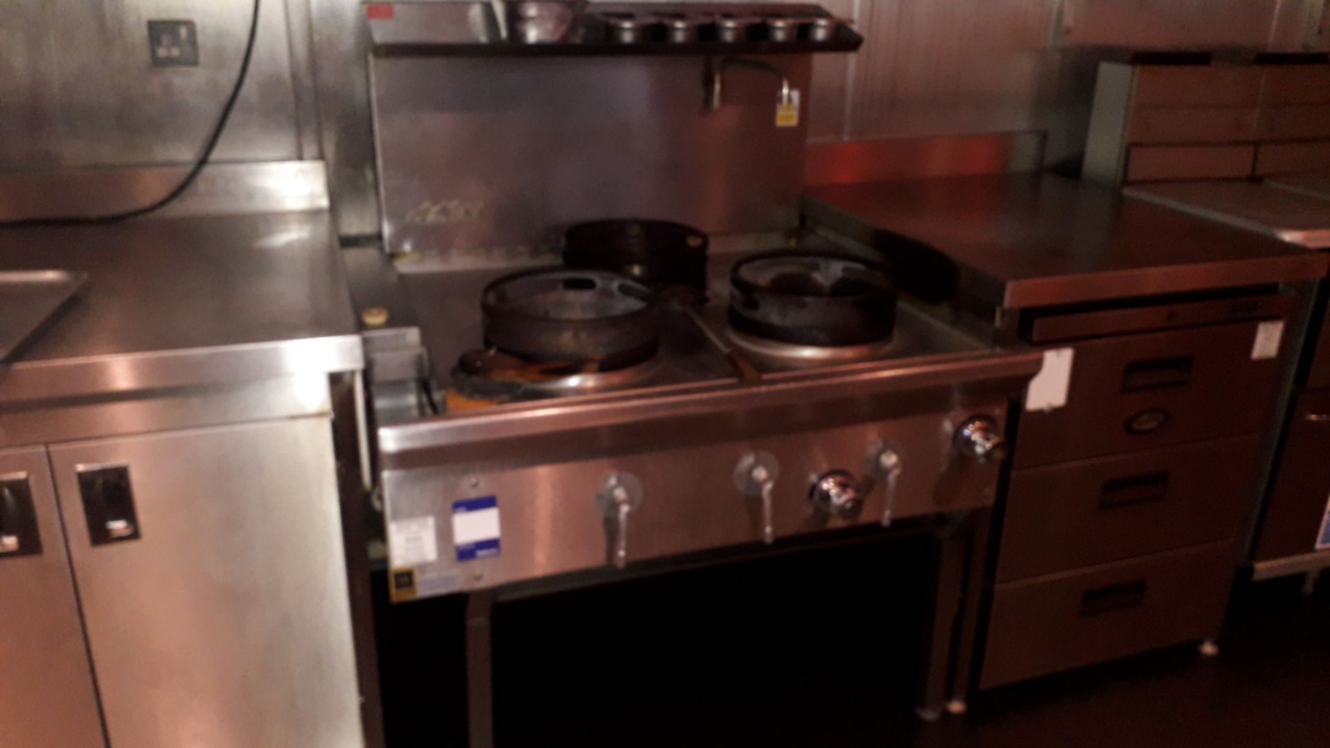 Advanced Commercial Kitchens Stainless Steel 3 Bur - Image 2 of 4