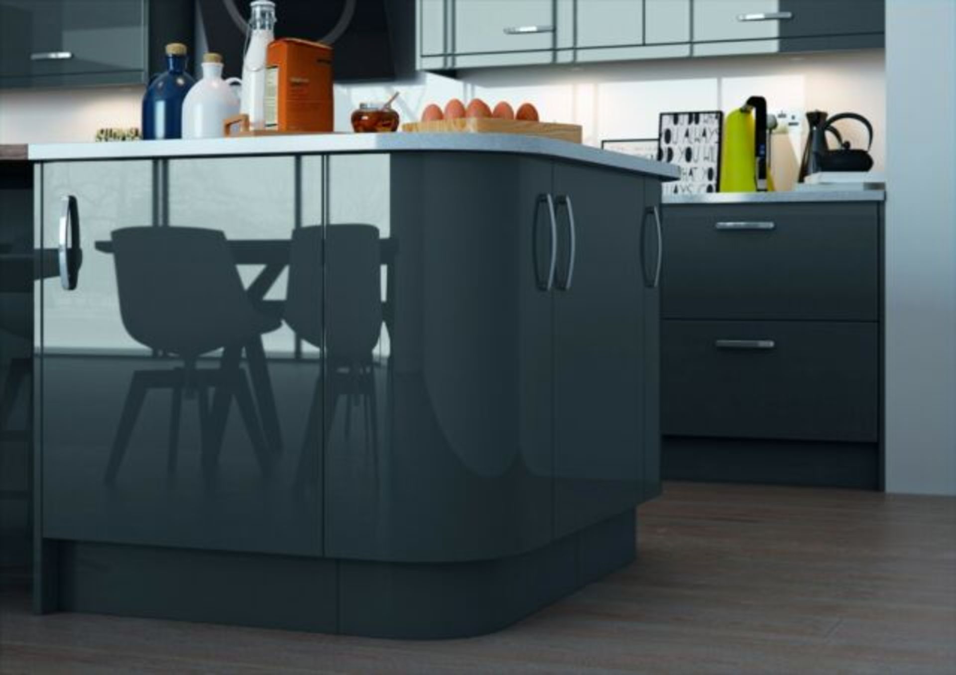 Circa 4,550 items of Kitchen Goods from the following ranges: Anthracite Gloss, Sandford Textured - Image 2 of 17