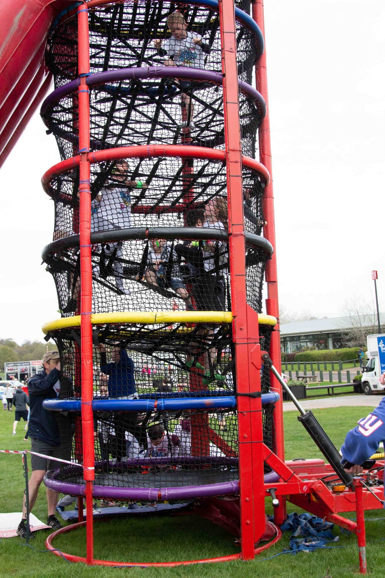 Spider Mountain, Climbing tower and Inflatable sli - Image 6 of 15