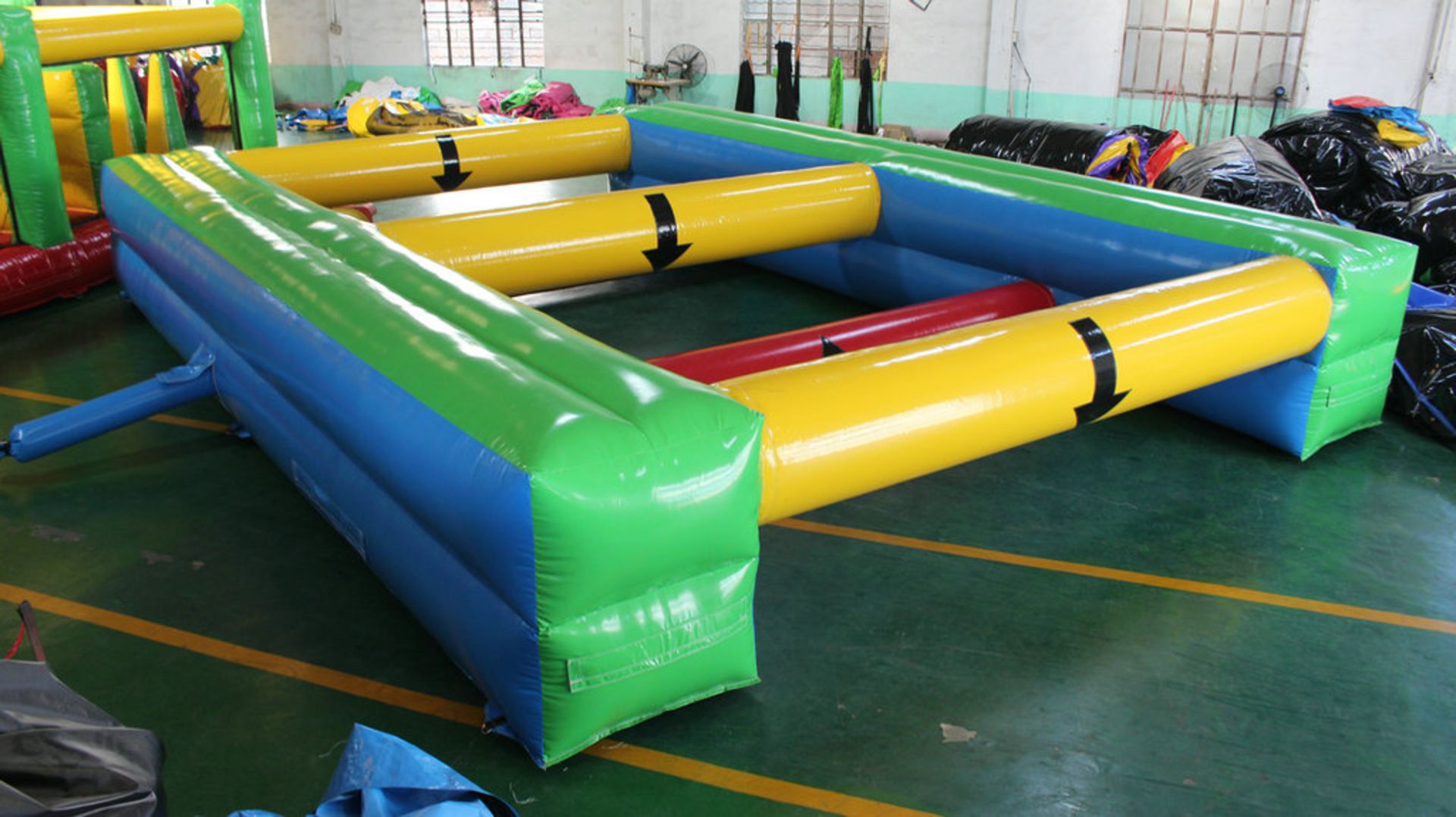 Colour Inflatable Obstacle Course comprising 15 as - Image 14 of 36