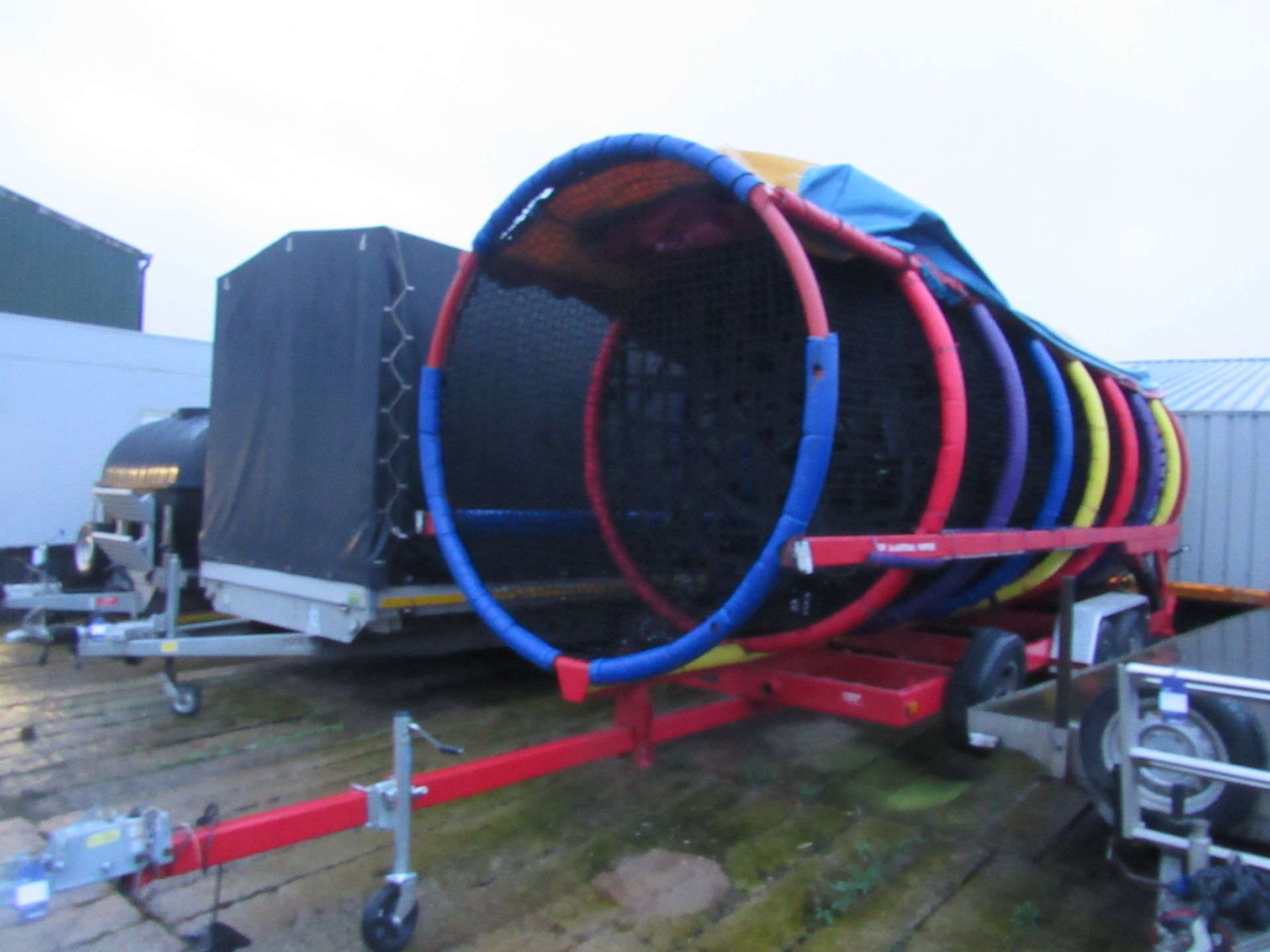 Spider Mountain, Climbing tower and Inflatable sli - Image 9 of 15