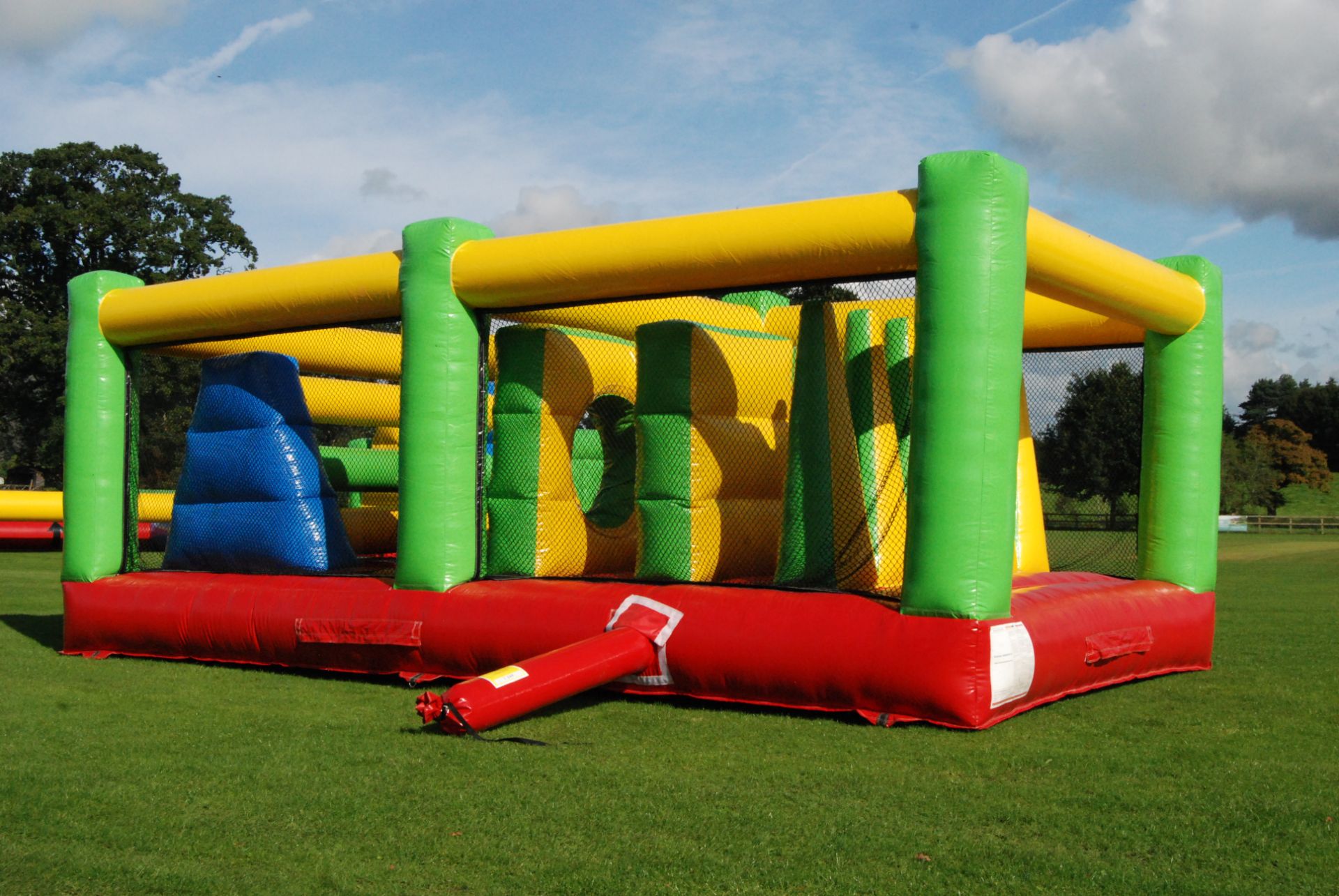 Colour Inflatable Obstacle Course comprising 15 as - Image 8 of 36