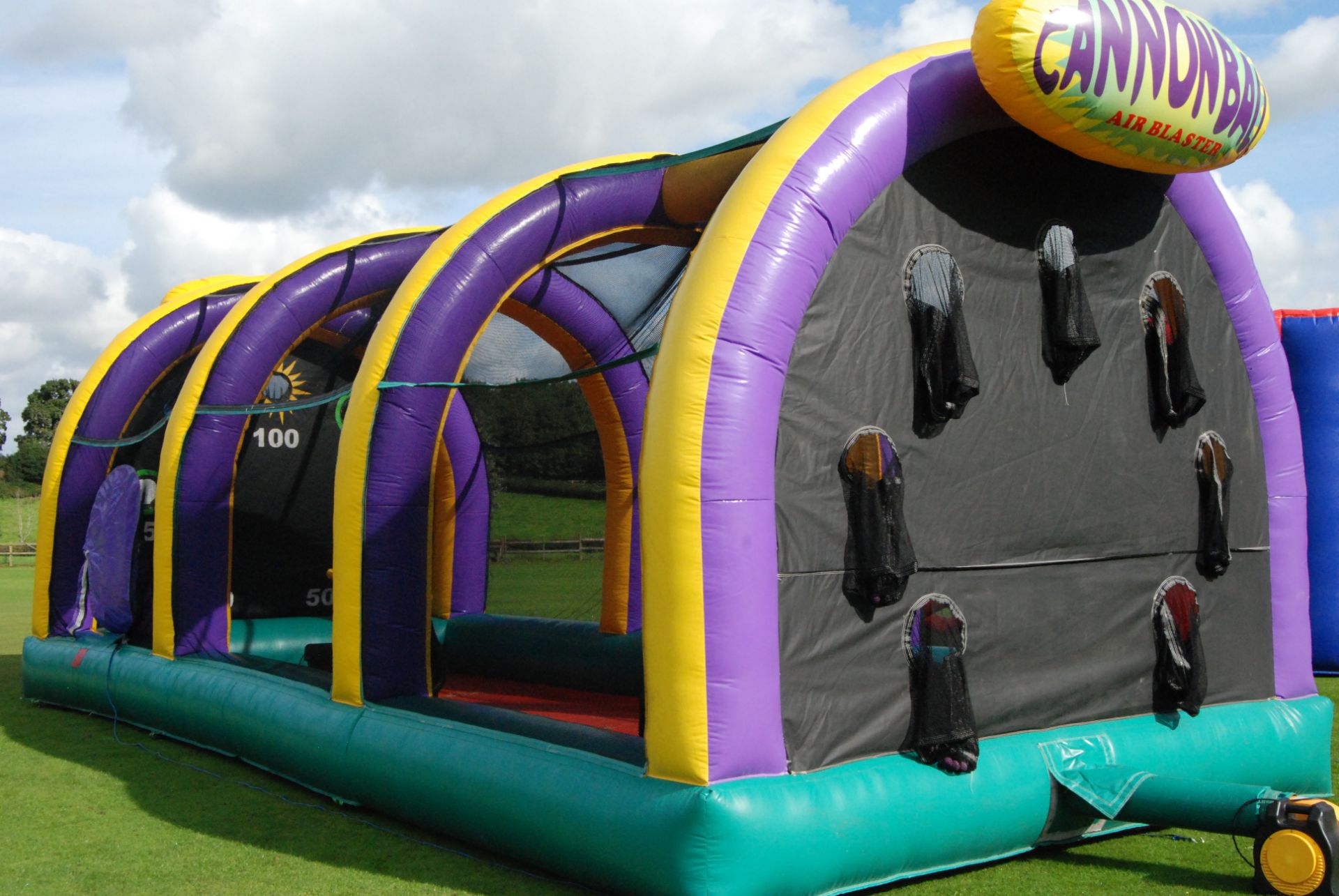 Cannon Ball Inflatable Game - Image 2 of 8