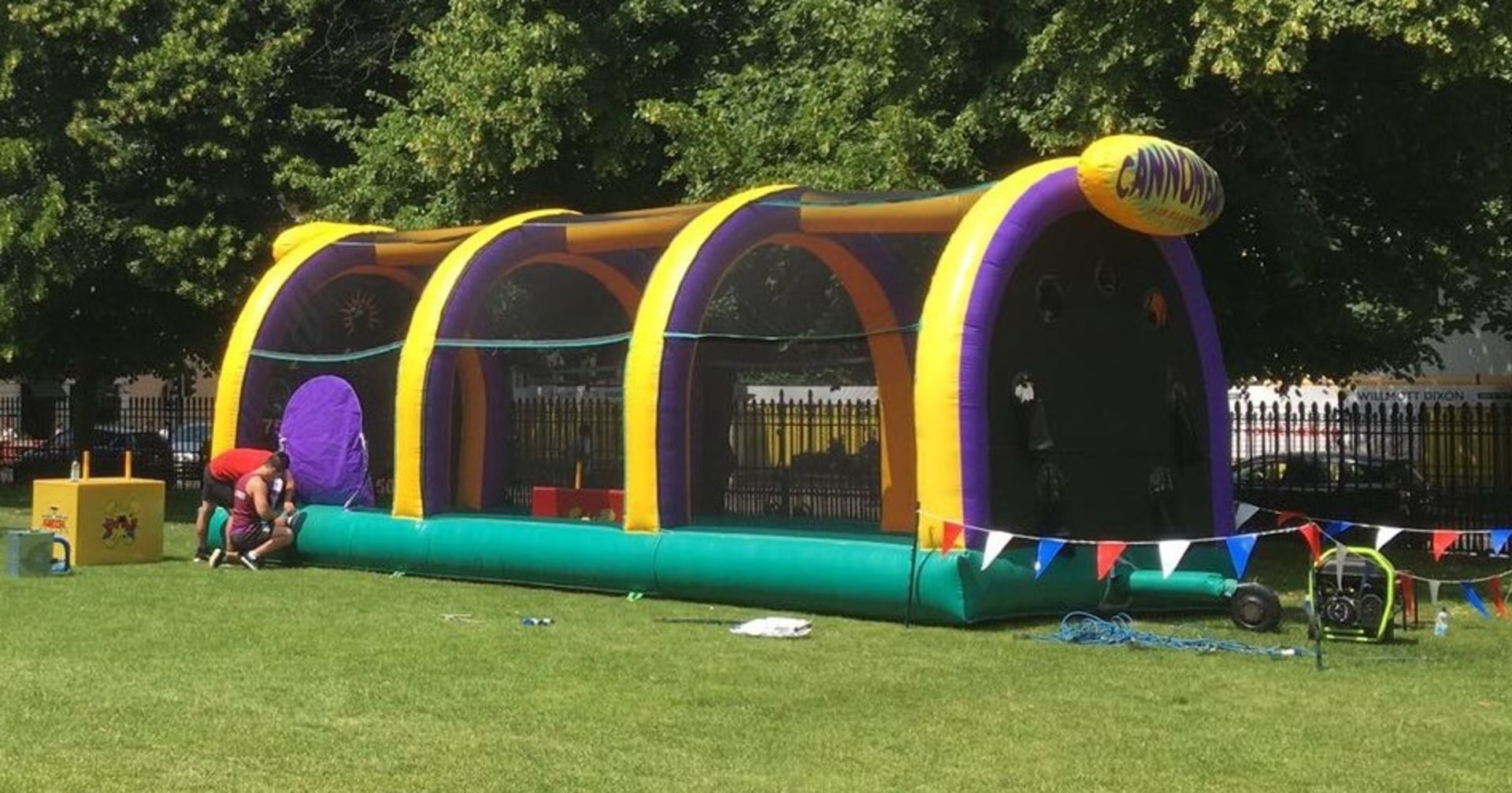 Cannon Ball Inflatable Game