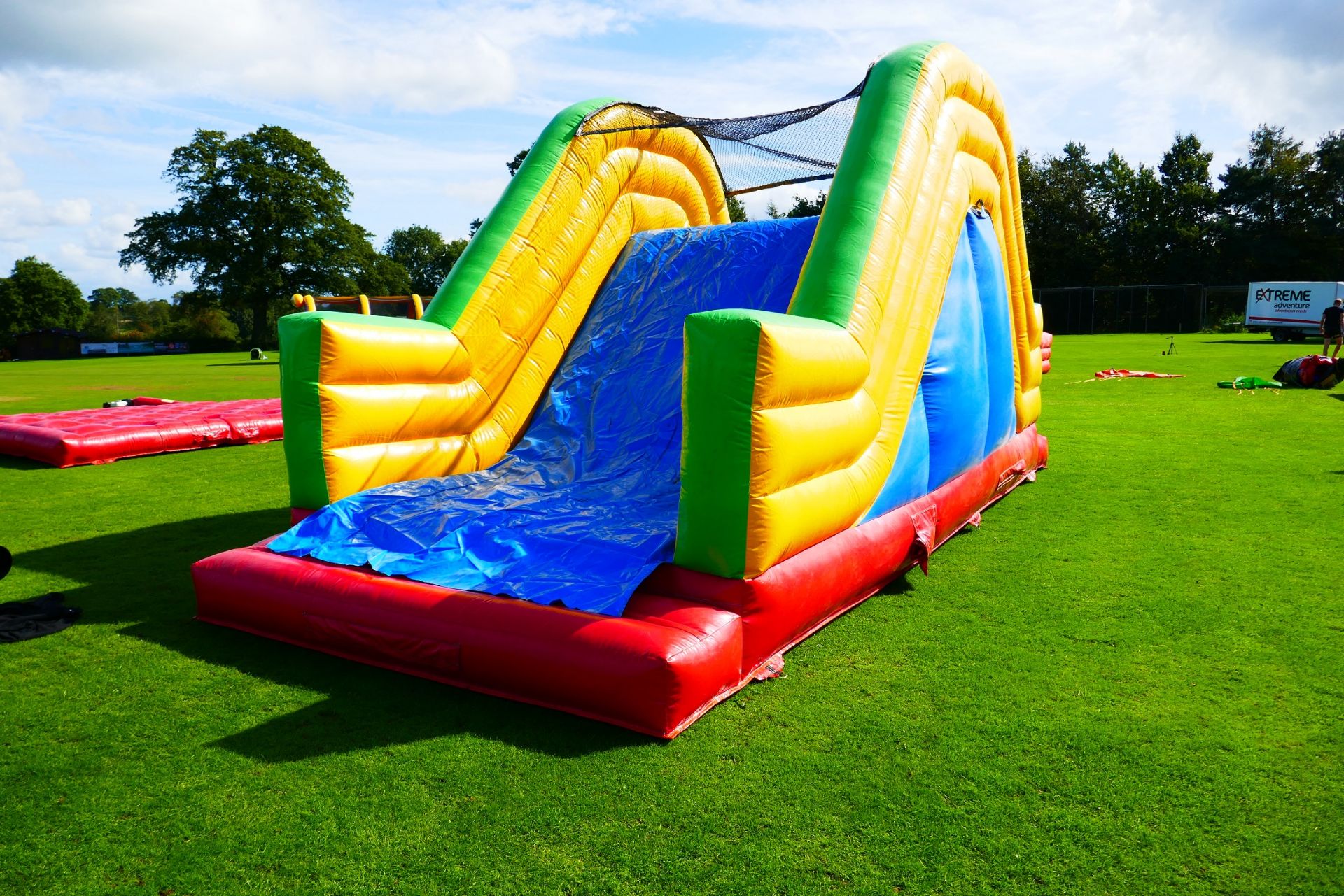 Colour Inflatable Obstacle Course comprising 15 as