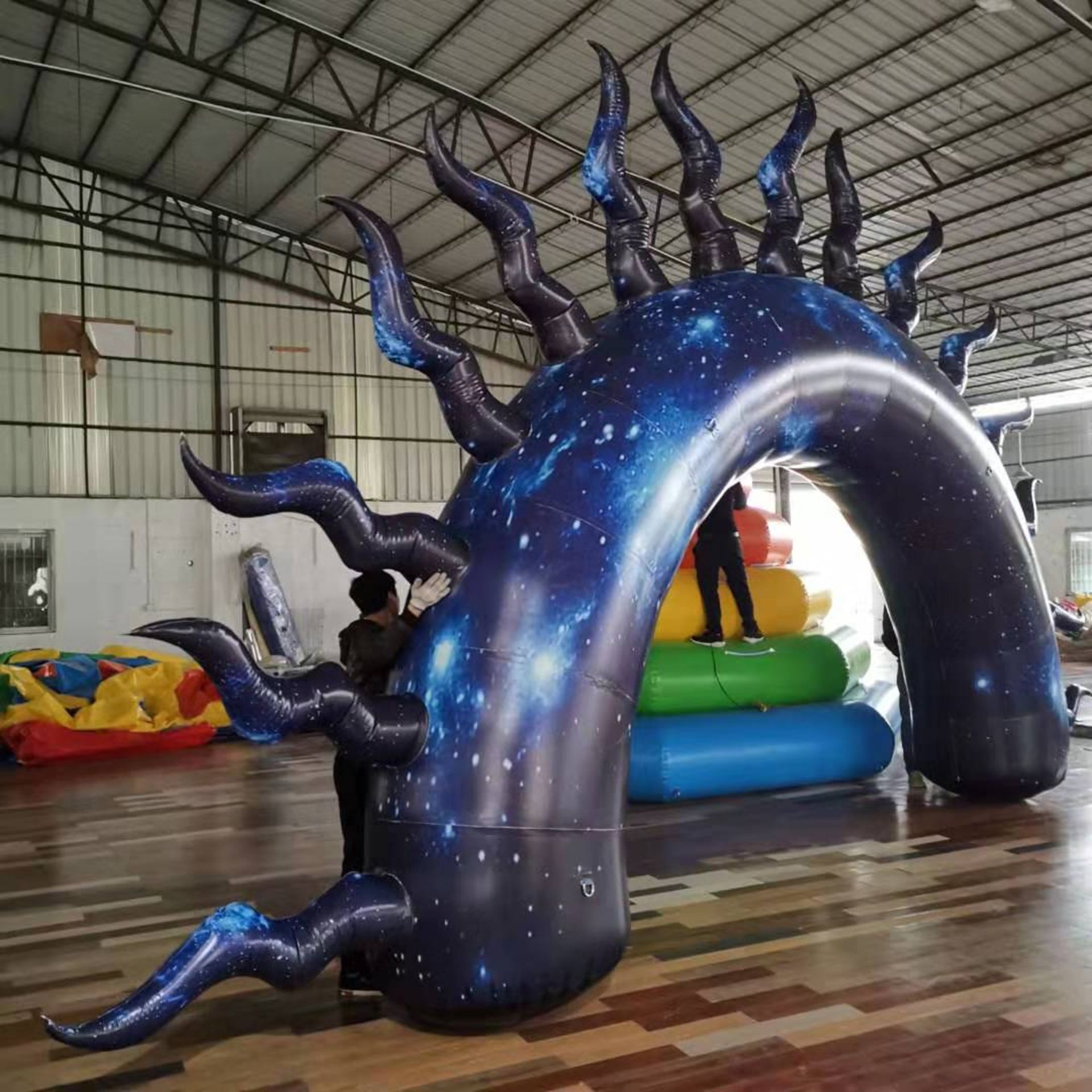 Funky Planet Inflatable Obstacle Course comprising - Image 29 of 55