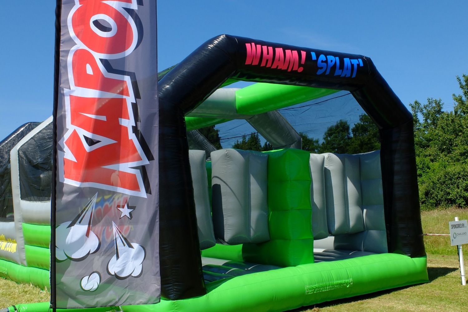 Inflatables and Obstacle Courses from a Large Mobile Activity Operator