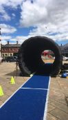 Inflatable Sprint Tunnel with speed timing Gun