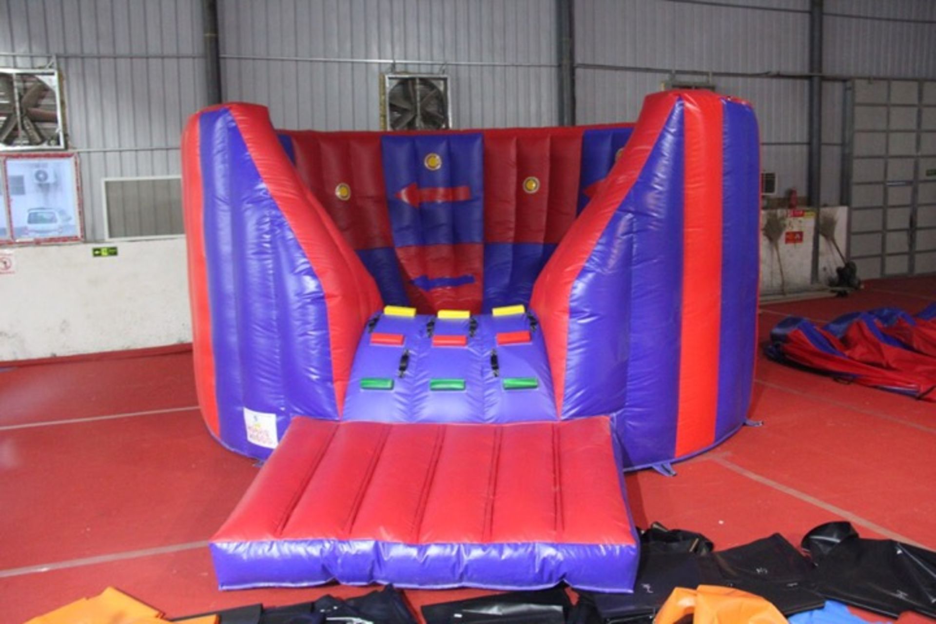 Ninja Vortex, Inflatable competition game. 6m L x