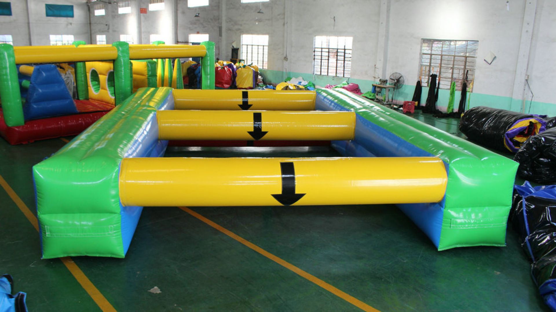 Colour Inflatable Obstacle Course comprising 15 as - Image 13 of 36